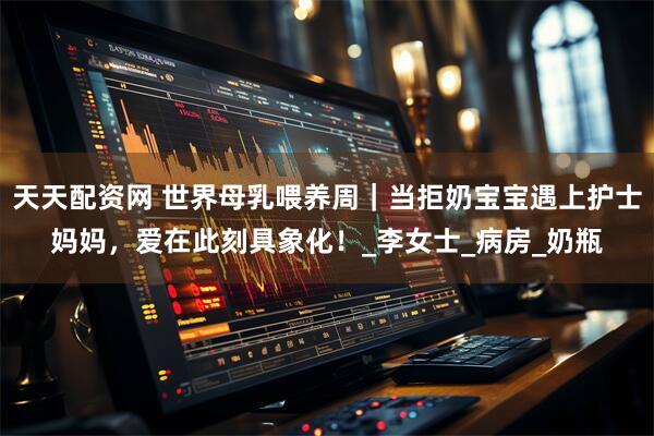 天天配资网 世界母乳喂养周｜当拒奶宝宝遇上护士妈妈，爱在此刻具象化！_李女士_病房_奶瓶